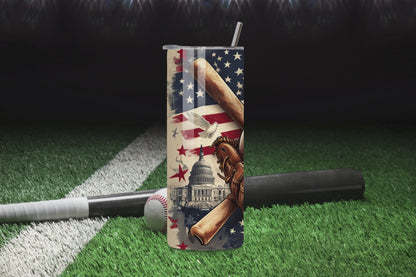 Home Run: Celebrate America's Favorite Pastime! - a Skinny Tumbler
