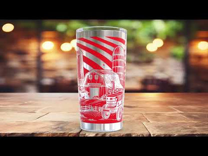 God's Country Engraved Tumbler