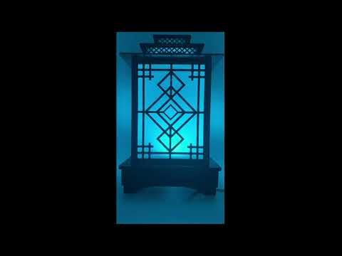 Dragonfly Nights Color Changing LED Lantern with Remote