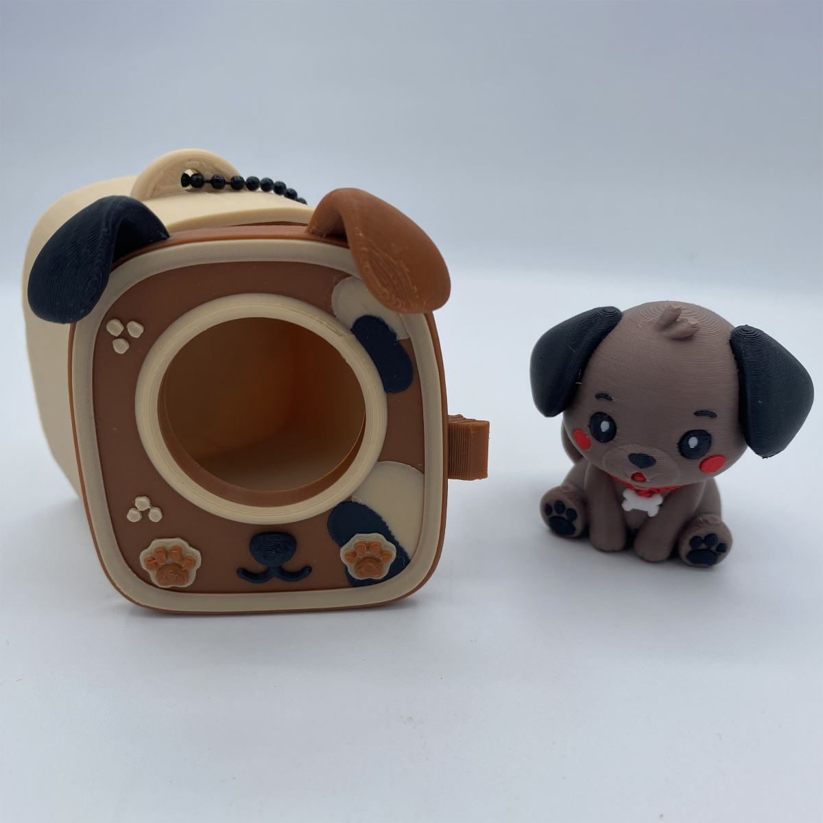 Pocket Pals Keychain - 3D Printed Cute Character Keychain