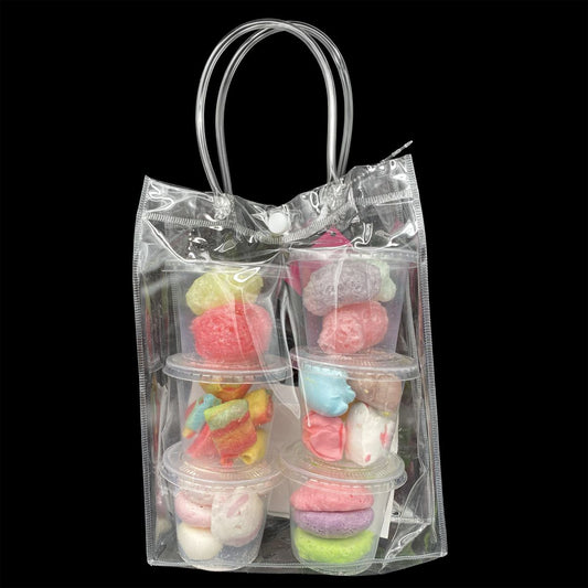 Freeze Dried Candy Sampler Pack #1 assorted crunchy candies in resealable pouch