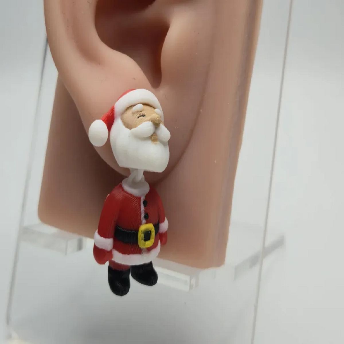 Santa Earring Post set