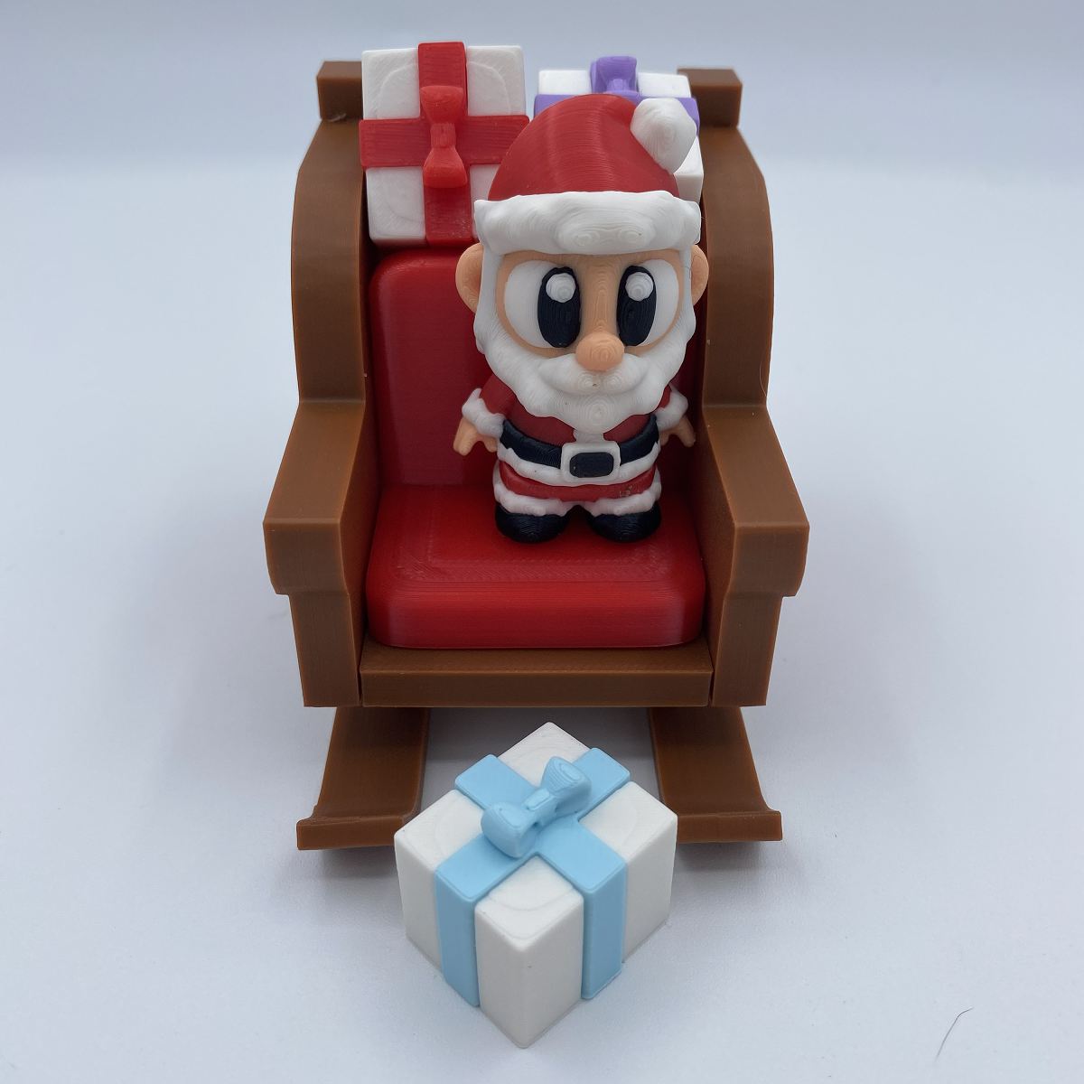 Santa with Sleigh and Gifts