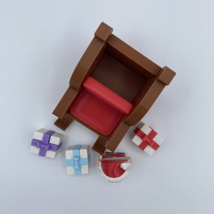 Santa with Sleigh and Gifts