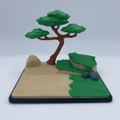 Lion on the Savanna Playset