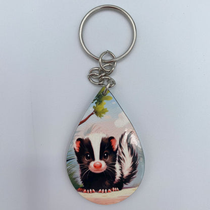Skunk Keychain