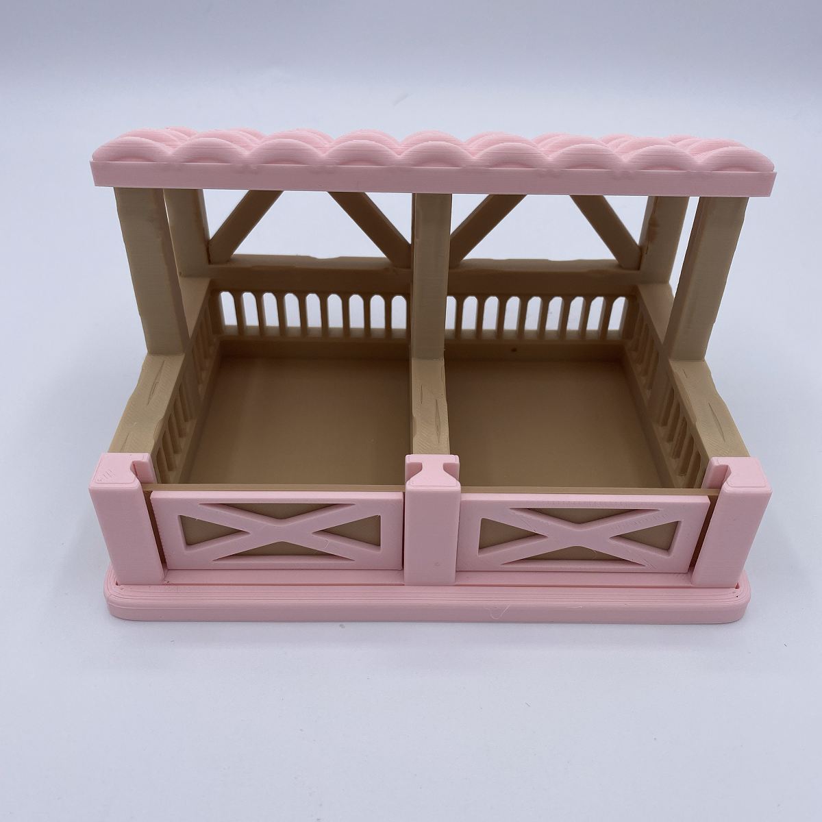 Stable with Horses Playset