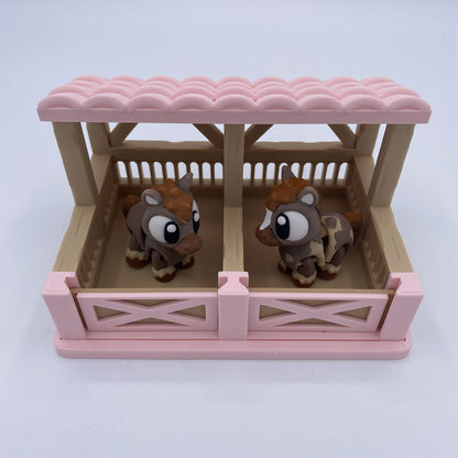 Stable with Horses Playset